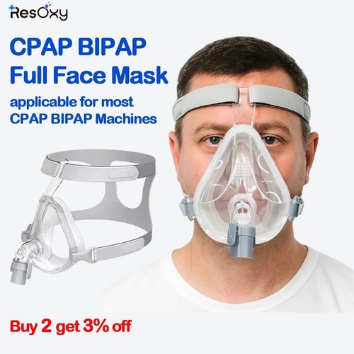 Full face cpap mask - face, fm3