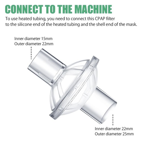 Cpap inline filters 22mm - x,